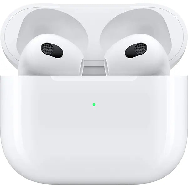 Casti APPLE AirPods 3, True Wireless, Bluetooth, In-Ear, Microfon, Carcasa Incarcare Wireless/MagSafe, alb