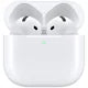 Casti APPLE AirPods 4, True Wireless, Bluetooth, In-Ear, Microfon, Carcasa Incarcare USB-C, alb